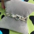 Pulseira inspired elos e coração liso com fecho gravata prata925 - comprar online