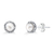 Brinco joia com pérola - Moissanite 0.024ct - comprar online