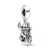 Berloque stitch com castelo - Prata925 - comprar online