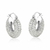 Brinco argola grossa cravejada - folheado - comprar online