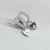 Aros Plata 925 Argollitas Corazon Zircones