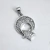 Dije Plata 925 Luna y Estrella con Zircones