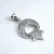 Dije Plata 925 Luna y Estrella con Zircones - comprar online