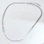 Collar Cadena Chata Plata 925 Extensible en internet