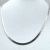Collar Cadena Chata Plata 925 Extensible - Azzurro Gioielli