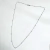 Collar Cadena Oro Blanco 18k Bolitas en internet