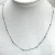 Collar Cadena Oro Blanco 18k Bolitas - comprar online