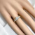 Anillo Oro Amarillo 18k Tresillo Zircones en internet