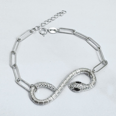 Pulsera Plata 925 Snake