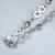 Pulsera Plata 925 Infinito y Zircon Rosa en internet