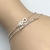 Pulsera Plata 925 Infinito y Barrita de Zircones - comprar online