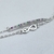 Pulsera Plata 925 Infinito y Barrita de Zircones en internet