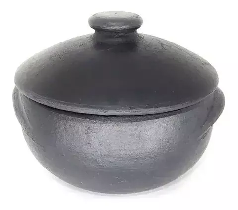 Panela De Barro Capixaba 1,5L Com Suporte