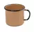 Caneca Esmaltada Ewel Bege Nº6
