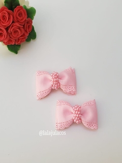 Laço mini pérola - loja online