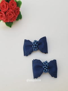 Laço mini pérola - Lalaju Laços