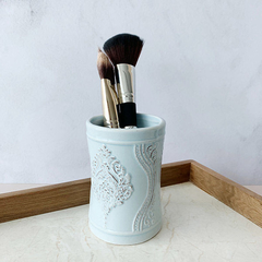 Vaso cerámica blanco