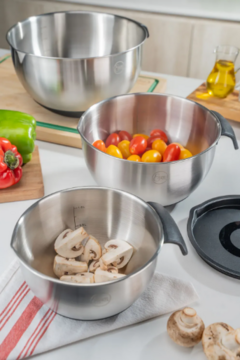 Set de Bowls acero - comprar online