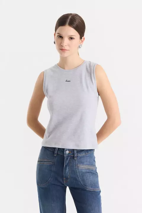 musculosa interlock (A26V0013) - comprar online