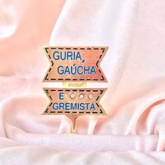 Enfeite Plaquinha de Metal (Guria, Gaúcha e Gremista)