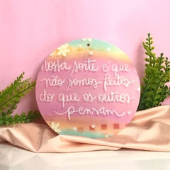 Vira mate frases (Nossa sorte é que não...)