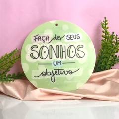 Vira mate frases (Faça dos seus sonhos um objetivo)