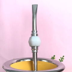 Bomba com pedra e bojo fixo (Branco)