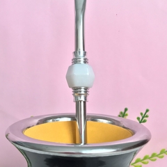 Bomba com pedra e bojo fixo (Branco) - comprar online