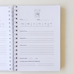 Cuaderno Pediátrico- Animalitos - Aurum Diseños