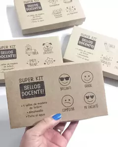 Kit de sellos docente - comprar online