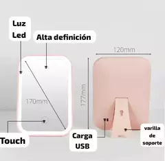 ESPEJO TACTIL CON LUZ LED en internet