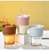 Vaso vidrio con sorbete - comprar online