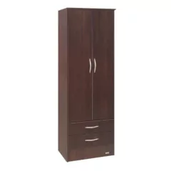 Placard 2 Puertas 2 Cajones Color Tabaco 912 Platinum