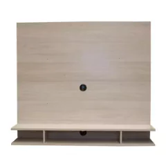 Panel Tv Hasta 65" con Repisa Color Gris 2608 Platinum