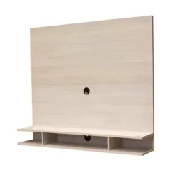 Panel Tv Hasta 65" con Repisa Color Gris 2608 Platinum - comprar online