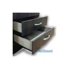 Placard 2 Puertas 2 Cajones Color Tabaco 912 Platinum - comprar online
