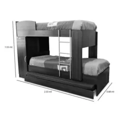 Cucheta Funcional Triple Color Tabaco 954 Platinum en internet
