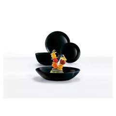 Set Vajilla 19 Piezas Diwali Noir Luminarc - DISMAR
