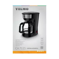 Cafetera Automática 1,8 Lts 900 Wattts CA-7115 Yelmo - DISMAR