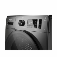 Lavarropas 9 Kgs 6to Sentido Inverter Gris Titanio WNQ90AS Whirlpool - tienda online