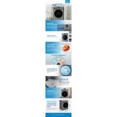Imagen de Lavarropas 6 Kgs 1000 RPM Digital Titanio MF100W60 Midea