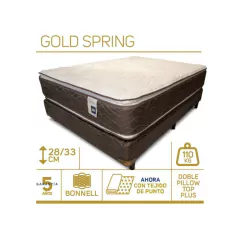 Colchón Resortes Con Pillow 1,80 x 2,00 Gold Spring Gani - comprar online