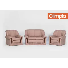 Juego de Living 3 Cuerpos Olimpia Color Living