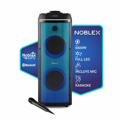 Bafle Potenciado Bluetooth Led Woofer 6500 Watts MNT870F Noblex