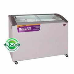 Exhibidora Horizontal Tapa Vidrio 279 Litros FIH 350 PI Plus Inelro