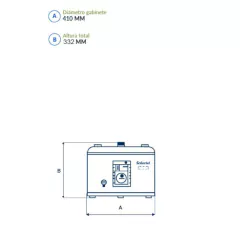 Termotanque Elécrtico 20 Lts Conexión Superor TESZP-20 Señorial - comprar online