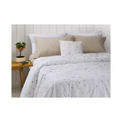 Juego Sabana P/ Colchon 2 Mts x 2 Mts Algodón 150 Hilos Daisy Jean Cartier