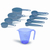 Imagem do Kit 9 Pçs - Jarra 500ml + Xicara + Colher