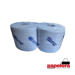 BOBINA DE PAPEL CLEANY 25 X 400 METROS
