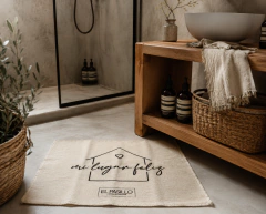 PANO PARA PISO FRASES - comprar online